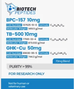 BPC-157 & TB-500 & GHK-Cu Blend (70mg)
