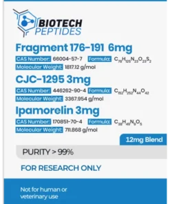 Fragment 176-191 & CJC-1295 & Ipamorelin Blend (12mg)