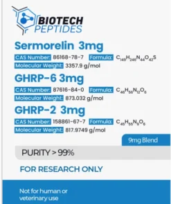 Sermorelin & GHRP-6 & GHRP-2 Blend (9mg)